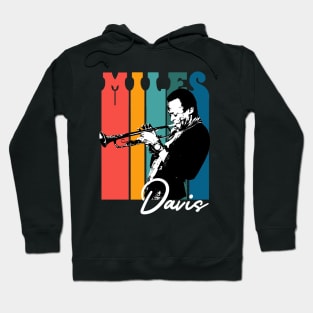 Vintage Miles Davis Retro Color Hoodie